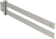 Ideal Standard Handtuchhalter Conca Cube 447 mm doppelt, schwenkbar, Edelstahl