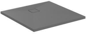 IDEAL STANDARD Quadrat-Brausewanne Ultra Flat Evo 900x900x35mm Grau Matt