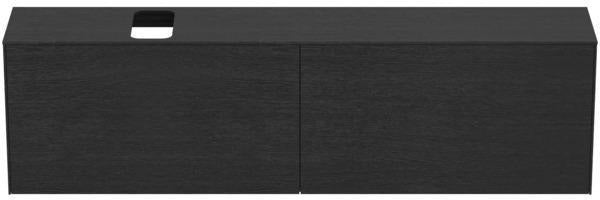 Ideal Standard Conca Waschtischunterschrank 1987 mm, 2 Auszüge, Push-Open, Weiß