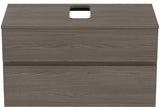 Ideal Standard Finesse Waschtischunterschrank 1002 mm, 2 Auszüge, Greige matt, wandhängend
