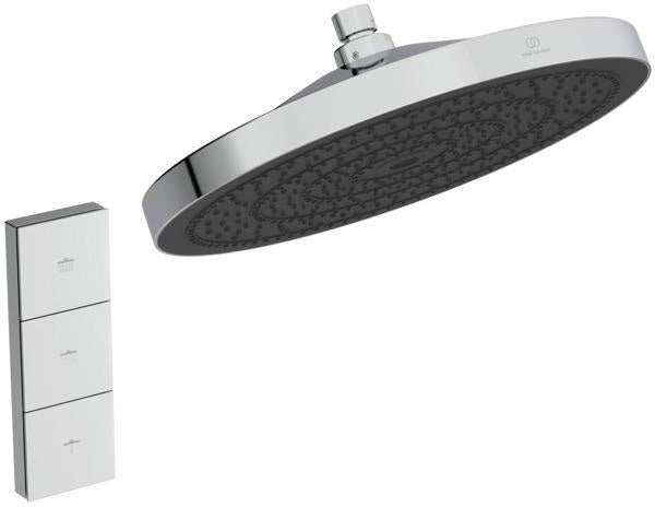 IDEAL STANDARD Idealrain Solos Kopfbrause Chrom, 300 mm, rund, Regen- und Massagestrahl