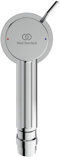 IDEAL STANDARD Ceraline Bidetarmatur mit Ablaufgarnitur, Chrom, 106 mm Ausladung