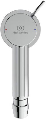 IDEAL STANDARD Ceraline Bidetarmatur mit Ablaufgarnitur, Chrom, 106 mm Ausladung