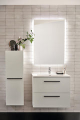 Ideal Standard i.life S Möbelwaschtisch 810 mm, 1 Hahnloch, mit Überlauf, Weiß
