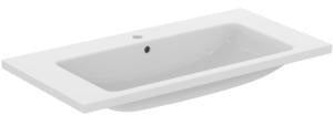 Ideal Standard i.life B Möbelwaschtisch 1010 mm, 1 Hahnloch, mit Überlauf, Weiß