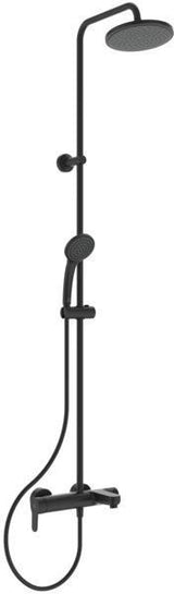 Ideal Standard Duschsystem Cerafine O mit Badearmatur Chrom – Regenkopfbrause & Handbrause