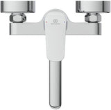Ideal Standard Ceraflex Wand-Waschtischarmatur, Ausladung 160 mm, Chrom – Einhandhebelmischer mit Keramikkartusche