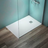 Ideal Standard Ultra Flat S+ Rechteck-Brausewanne 1200x800mm Mineralguss Weiß Matt