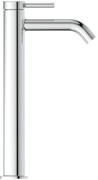 IDEAL STANDARD Ceraline Nuovo Waschtischarmatur 135 mm mit Push-Open Ventil, Chrom