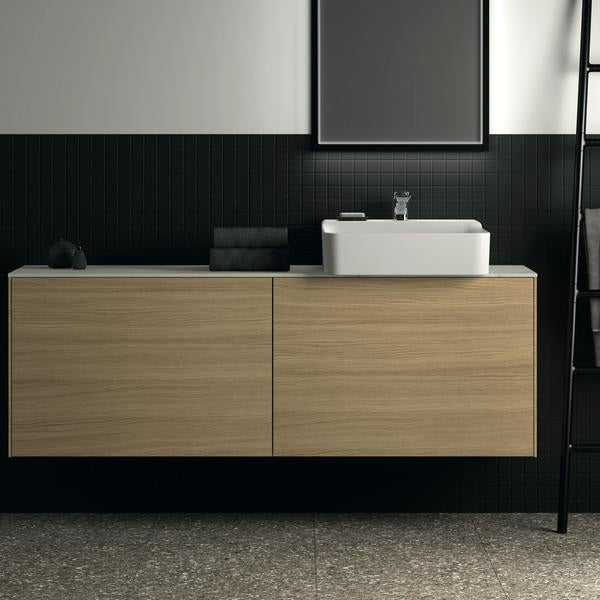 Ideal Standard Conca WT-Unterschrank 1585 mm, 2 Auszüge, wandhängend, Weiß