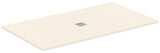 Ideal Standard Ultra Flat S + Rechteck-Brausewanne 1800x1000mm, Ablauf zentriert, Weiß Matt
