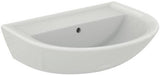 Ideal Standard Eurovit Waschtisch 600x470x160mm Weiß ohne Hahnloch mit Überlauf