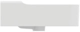 Ideal Standard Conca Aufsatzwaschtisch 1200 mm, 1 Hahnloch, mit Überlauf, Weiß