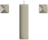 Ideal Standard Conca 3-Loch-Waschtischarmatur Brushed Gold mit Ablaufgarnitur, Ausladung 133 mm