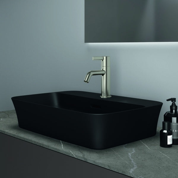 Ideal Standard Ipalyss Aufsatzschale 1 Hahnloch mit Überlauf 550x380x145mm Weiß