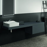 Ideal Standard Conca Konsole 1600x505x80 mm Weiß – Rechteckige Waschtischplatte