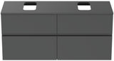 Ideal Standard WTUnterschrank Finesse 1202x440x558mm 4 Auszüge Greige matt