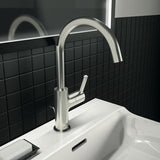IDEAL STANDARD Joy Waschtischarmatur – Einhandhebelmischer mit Ablaufgarnitur, Brushed Gold, 169 mm Ausladung