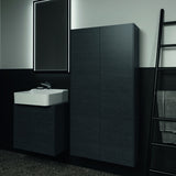 Ideal Standard Conca Waschtischunterschrank Eiche geflammt 602 mm mit Auszug und Push-Open