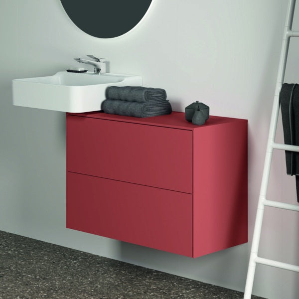 Ideal Standard Conca Waschtischunterschrank 802 mm, 2 Auszüge, Sunset – Wandhängend