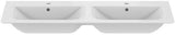 Ideal Standard Möbeldoppelwaschtisch Connect Air 1240 mm Weiß mit 2x 1 Hahnloch