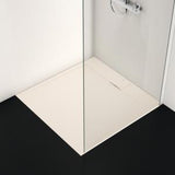 Ideal Standard Ultra Flat S i.life Quadrat-Brausewanne 1000x1000x30 mm Carraraweiß