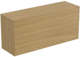 Ideal Standard WT-Unterschrank Conca, 2 Auszüge, ohne Ausschnitt, 1202x373x550 mm, Weiß