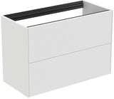 Ideal Standard Conca Waschtischunterschrank 800 mm, 2 Auszüge, Push-Open, Weiß