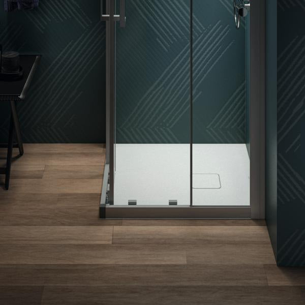 Ideal Standard Ultra Flat Evo Quadrat-Brausewanne 700x700x35mm Seidenweiß – Flacher Einbau, Rutschhemmung