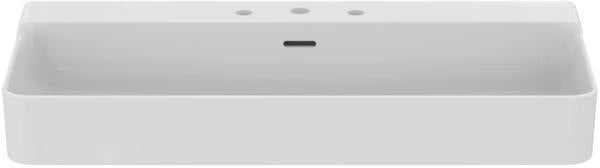 Ideal Standard Conca Aufsatzwaschtisch 1000x450 mm Weiß mit 3 Hahnlöchern und Überlauf