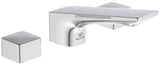 Ideal Standard Conca 3-Loch-Waschtischarmatur Brushed Gold mit Ablaufgarnitur, Ausladung 133 mm