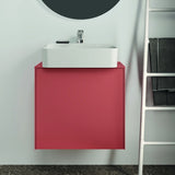 Ideal Standard Conca Waschtischunterschrank Eiche geflammt 602 mm mit Auszug und Push-Open
