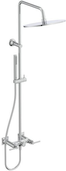 Ideal Standard Duschsystem Joy Neo mit Brausearmatur und Hebelgriffen in Chrom