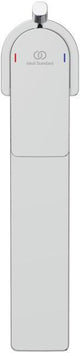 Ideal Standard Edge Waschtischarmatur mit Push-Open-Ablauf, 165 mm Ausladung, Chrom