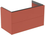 Ideal Standard Conca Waschtischunterschrank 1000 mm, 2 Auszüge, Push-Open, Weiß