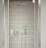 Ideal Standard Idealrain Wandanschluss 300 mm Chrom – Aufputz Kopfbrauseanschluss mit Rosette