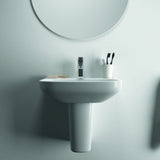 Ideal Standard i.life A Waschtisch 550x440mm 1 Hahnloch mit Überlauf Weiß