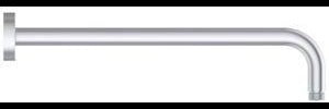 Ideal Standard Idealrain Wandanschluss 300 mm Chrom – Aufputz Kopfbrauseanschluss mit Rosette