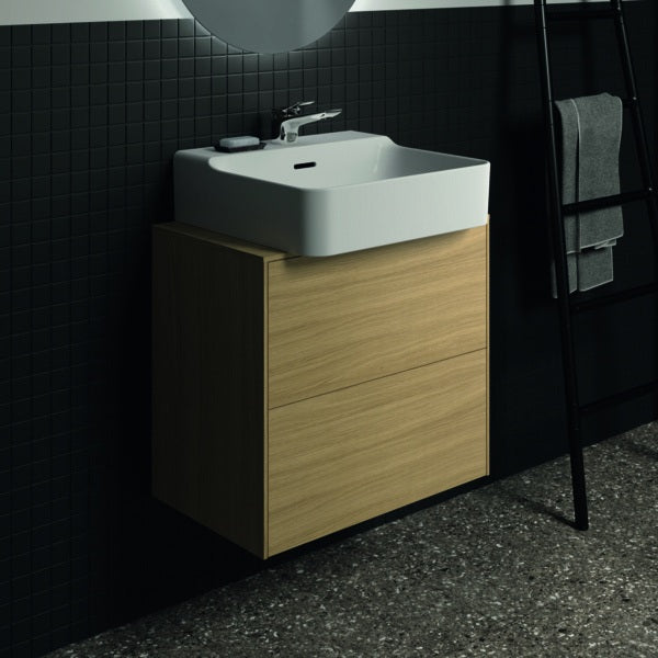 Ideal Standard Conca Aufsatzwaschtisch 500x450x165 mm Weiß 1 Hahnloch mit Überlauf