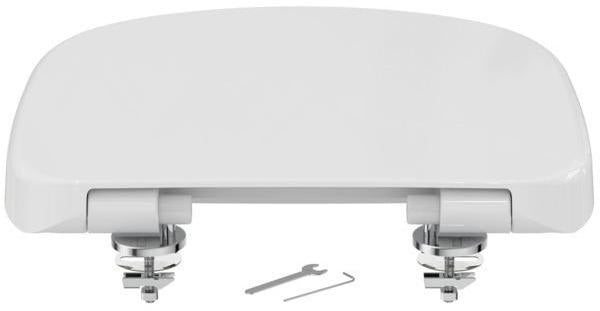 Ideal Standard WC-Sitz Eurovit für Kompakt-WC, Weiß, Duroplast, mit Deckel, 5er-Pack