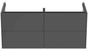 Ideal Standard Conca Waschtischunterschrank 1200 mm Eiche hell mit 4 Auszügen und Softclose
