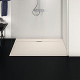 Ideal Standard Ultra Flat S i.life Rechteck-Brausewanne 1400x900x30 mm Carraraweiß, Mineralguss mit Rutschhemmung