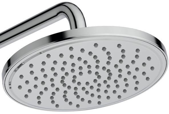 Ideal Standard Duschsystem Ceratherm T25 mit Brausethermostat, Kopf- und Handbrause, Chrom