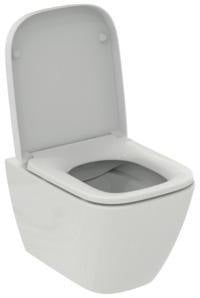 IDEAL STANDARD i.life S Wand-WC-Paket randlos mit SoftClosing WC-Sitz Weiß