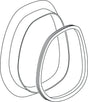 Ideal Standard Dichtrahmen komplett A963510NU – Ersatzteil für Sanitär