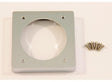 Ideal Standard Archimodule Distanzrahmen 10 mm für 1er Rosette – Chrom glänzend, 83 x 83 mm