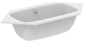 Ideal Standard i.life Sechseck-Badewanne 1900x900x450mm Weiß – Sanitäracryl, 260 l