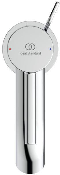 IDEAL STANDARD Ceraline Waschtischarmatur Chrom 100 mm mit Ablaufgarnitur