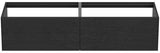 Ideal Standard WT-Unterschrank Conca, 2 Auszüge, ohne Platte, 1585 mm, Anthrazit