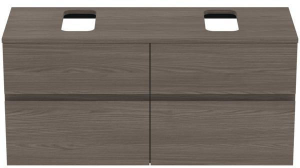 Ideal Standard WTUnterschrank Finesse 1202x440x558mm 4 Auszüge Greige matt